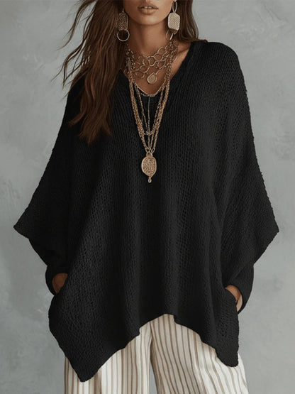 Pull Maille Ajourée Vintage
