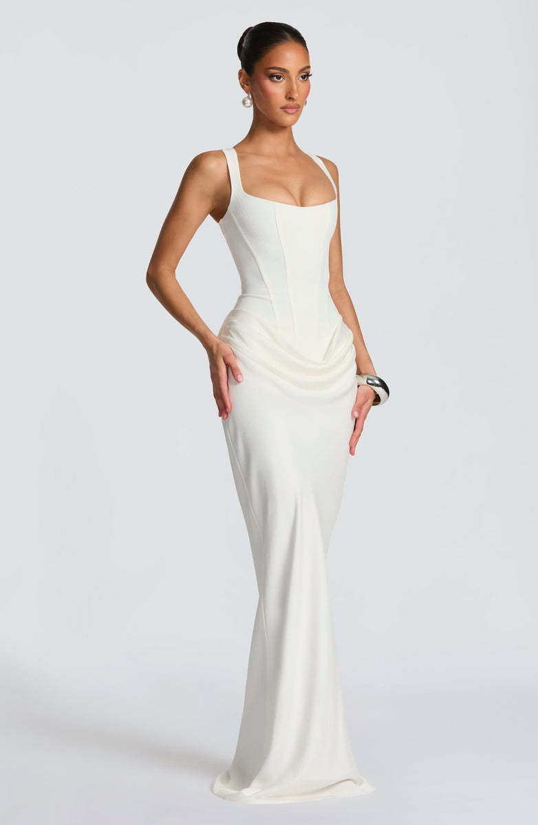 Robe Longue Bustier Ajustée