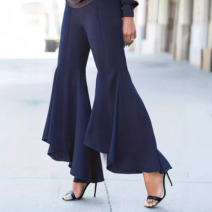 Short Évasé Taille Haute