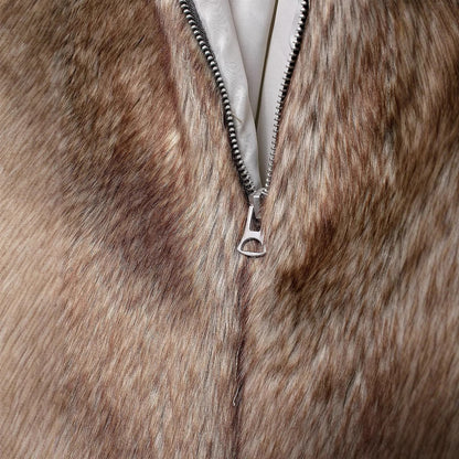 Veste Fourrure Vintage Chic