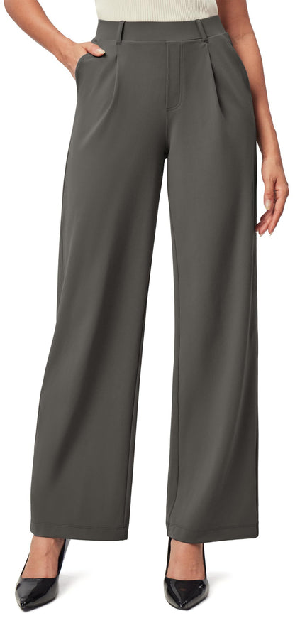 Pantalon Taille Haute Stretch