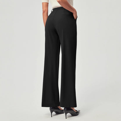 Pantalon Taille Haute Stretch