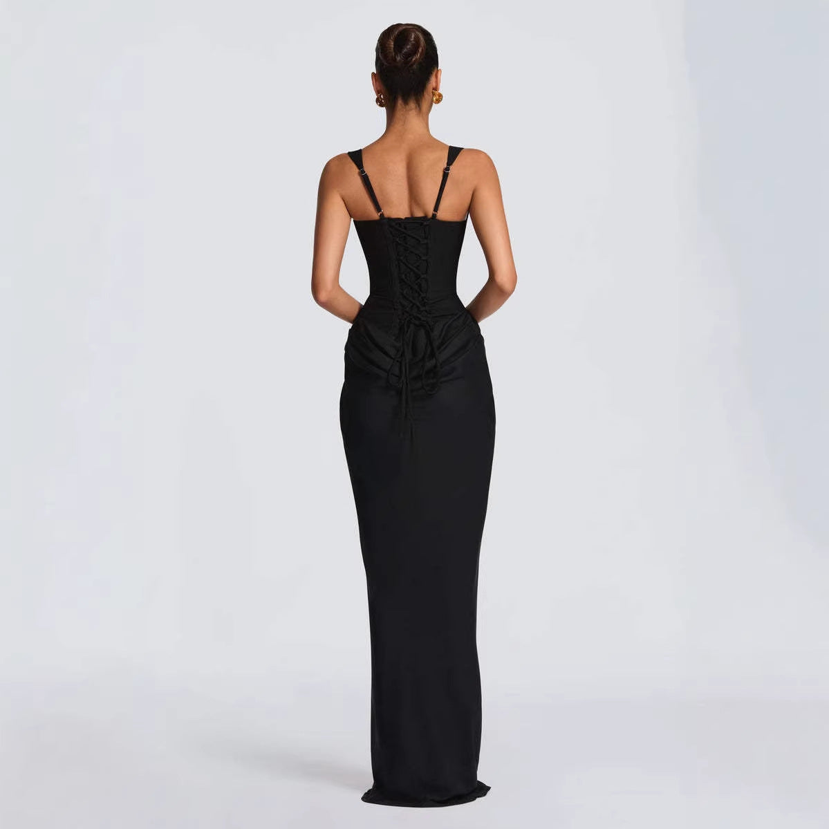 Robe Longue Bustier Ajustée