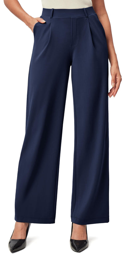 Pantalon Taille Haute Stretch