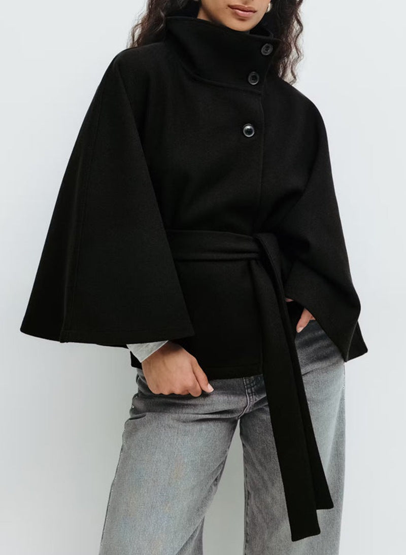 Manteau Ceinturé Élégance Hiver