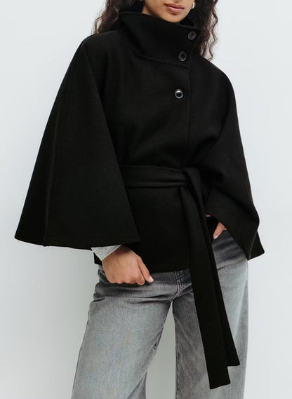Manteau Ceinturé Élégance Hiver