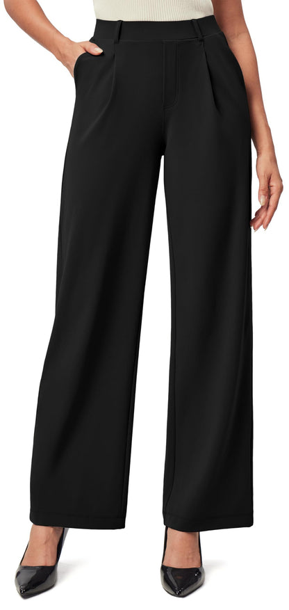 Pantalon Taille Haute Stretch