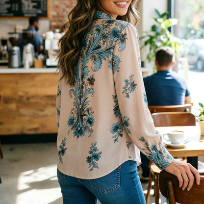 Chemise Imprimée Manches Longues