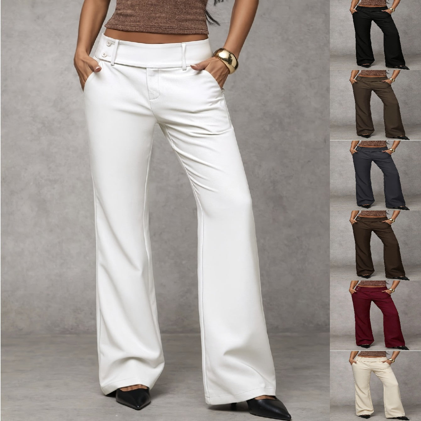 Pantalon Chic Coupe Fluide