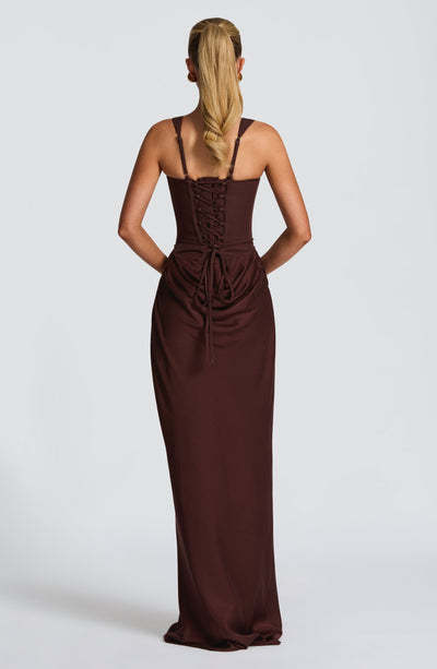 Robe Longue Bustier Ajustée